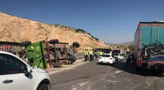 Kayseri'de trafik kazası: 5 kişi yaralandı