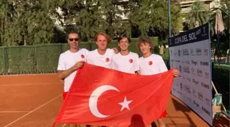 14 Yaş Erkek Milli Tenis Takımı Avrupa Yaz Kupası Finalleri'nde finale yükseldi