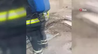 Samsun'da 3 Katlı Bir Binanın Çatı Katında Çıkan Yangın Paniğe Yol Açtı