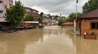 Bartın Irmağı'nda Su Seviyesi Yükseliyor