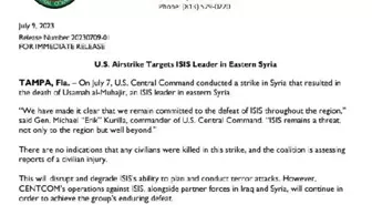 DEAŞ Lideri Suriye'de Öldürüldü