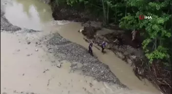 Sele kapılan zihinsel engelli kadın ölü bulundu