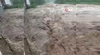 Zonguldak'ın ilçelerinde sağanak, taşkınlıklara neden oldu