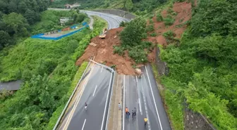 Zonguldak'ta Sağanak Nedeniyle Heyelan ve Su Taşkınları