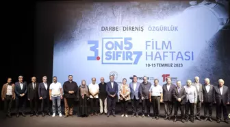 15 Temmuz Derneği'nin düzenlediği On5Sıfır7 Film Haftası başladı