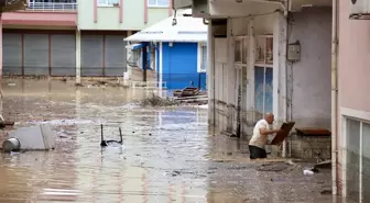 Giresun'da Şiddetli Yağış Sonucu Dere Taşkını ve Su Baskınları