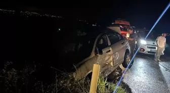 Tokat'ın Niksar ilçesinde otomobil çarpışması: 9 yaralı