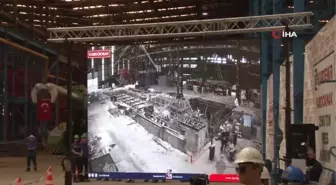 Yerli ve Milli Vagona İlk Demiryolu Teker Seti Sevk Ediliyor