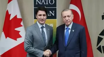 Erdoğan, Kanada Başbakanı Trudeau ile görüştü