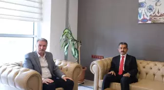 Kırklareli Valisi Birol Ekici, TMO Genel Müdürü Ahmet Güldal'ı kabul etti