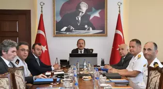 Mersin Valisi Ali Hamza Pehlivan Başkanlığında Güvenlik ve Asayiş Koordinasyon Toplantısı Gerçekleştirildi