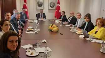 TBB Başkanı Erinç Sağkan, Cumhurbaşkanlığı Hukuk Politikaları Kurulunu ziyaret etti