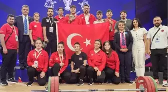 Türk Sporcular Avrupa Halter Şampiyonası'nda 47 Madalya Kazandı