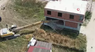 Büyükçekmece'de kaçak yapılara taviz verilmiyor