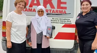 85 Yaşındaki Hidayet Demirağ'ın Bağışladığı Minibüs Arama Kurtarma Aracına Dönüştürüldü