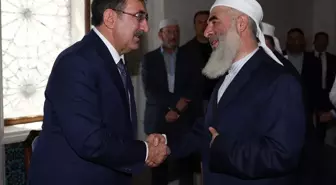 Cumhurbaşkanı Yardımcısı Cevdet Yılmaz Seyyid Abdulbaki Elhüseyni'nin Ailesine Taziye Ziyaretinde Bulundu