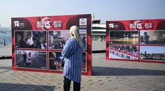 Üsküdar Meydanı'nda 15 Temmuz Sergisi Açıldı