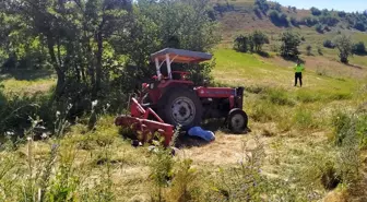 Tokat'ta traktör devrildi, 1 kişi hayatını kaybetti