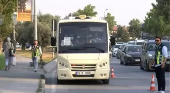 Bakırköy'de Minibüs Şoförlerine Denetim Cezası