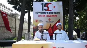 İstanbul'da 15 Temmuz Şehitleri Hatim Programı düzenlendi