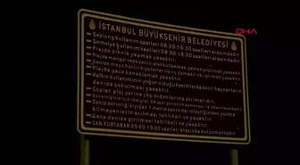 İstanbul'da Vatandaşlar Sıcaktan Bunalınca Sahillere Akın Etti