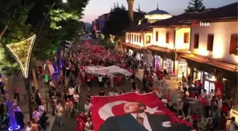 Isparta 15 Temmuz'un 7'nci yıl dönümünde tek yürek oldu