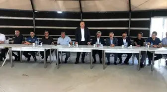 Ulaş Kaymakamı Selçuk Baş'a veda yemeği verildi