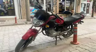 Kütahya'da Çalınan Motosiklet İnegöl'de Bulundu