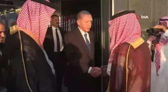 Cumhurbaşkanı Erdoğan Suudi Arabistan'da