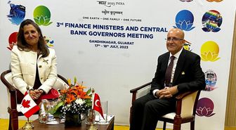 Hazine ve Maliye Bakanı Mehmet Şimşek, Hindistan'da G20 toplantılarında yoğun görüşme trafiği gerçekleştirdi