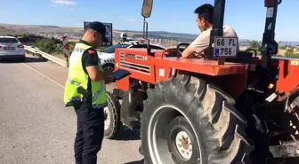 Yozgat'ta Jandarma Trafik Timleri Sürücüleri Hız Limiti Konusunda Uyardı