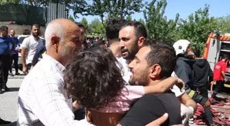 Haliliye ilçesinde çıkan yangında anne ve çocuk dumandan etkilendi