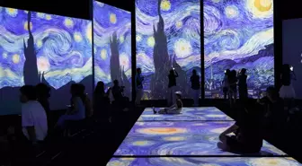 Shanghai'da Van Gogh Sergisi Gece Ziyaretçilere Açık