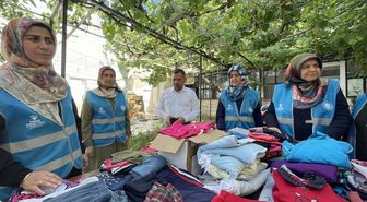 Burdur Müftülüğü ve Diyanet Vakfı tarafından kıyafet reyonu açıldı