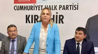 CHP Genel Sekreteri Neslihan Hancıoğlu, Kırşehir'de Partililerle Buluştu