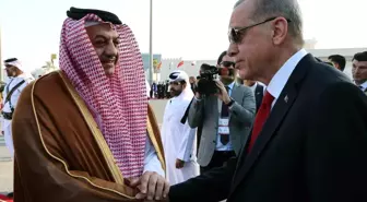 Cumhurbaşkanı Erdoğan, Suudi Arabistan'dan sonra Katar'a geldi