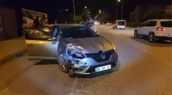 Düzce'de Polis Takibi Sonucu Meydana Gelen Kazada 2 Kişi Yaralandı