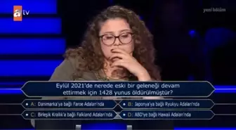 (Eylül 2021'de nerede eski bir geleneği devam ettirmek...) Kim Milyoner Olmak İster 18 Temmuz Sorusu Cevabı Nedir? 100 Bin TL'lik soru ve cevabı ne?