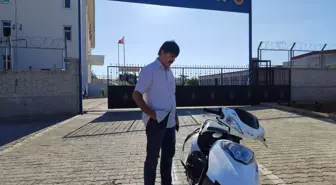 Gaziantep'te çalınan motosiklet Halfeti'de bulundu