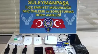 Tekirdağ'da Ehliyet Sınavında Kopya Düzenekli Yakalama