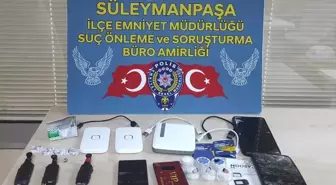 Tekirdağ'da Ehliyet Sınavında Kopya Çekmeye Çalışan 2 Şüpheli Yakalandı