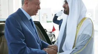 Cumhurbaşkanı Erdoğan, BAE Devlet Başkanı tarafından resmi törenle karşılandı