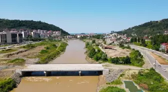 Giresun Eğitim Araştırma Hastanesi ve Çotanak Stadyumu'na bağlantı köprüsü tamamlandı