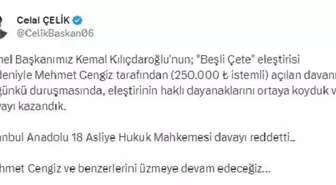 Kılıçdaroğlu '5'li çete' davasında mahkeme ret kararı verdi