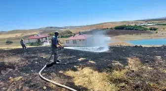 Tunceli'de Yemişdere köyünde çıkan yangın söndürüldü