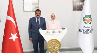 Aile ve Sosyal Hizmetler Bakanı Malatya Büyükşehir Belediye Başkanını Ziyaret Etti