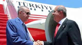 Cumhurbaşkanı Erdoğan KKTC'ye resmi ziyaret gerçekleştirdi