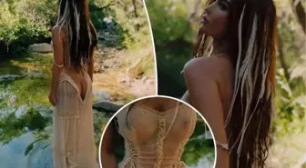Megan Fox, ıslak elbiseyle cesur pozlar verdi