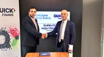 Quick Finans, Borusan Araç İhale ile İş Birliği Yaptı