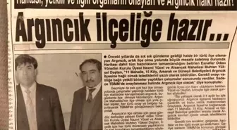 Kayseri'nin Argıncık Mahallesi İlçe Olma Hayalini Sürdürüyor